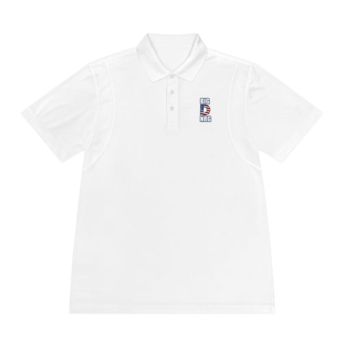 Big D NRG Men's Sport Polo — Athletic Performance Polo with 'BIG D NRG' Chest Logo
