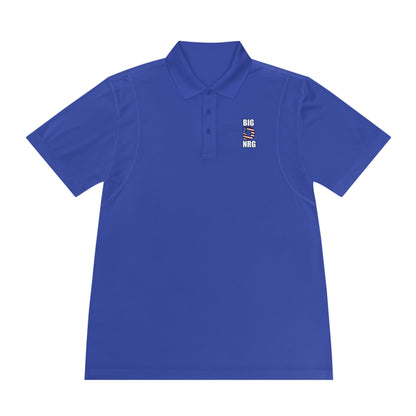Big D NRG Men's Sport Polo — Athletic Performance Polo with 'BIG D NRG' Chest Logo